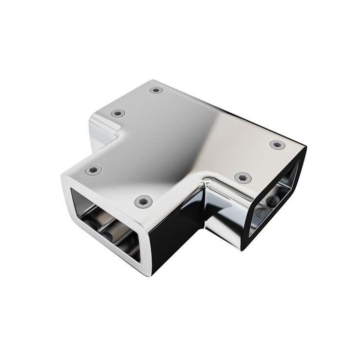 Коннектор каркаса душевой перегородки Walk In, хром, Slide, IDDIS, SLI1CS0i23